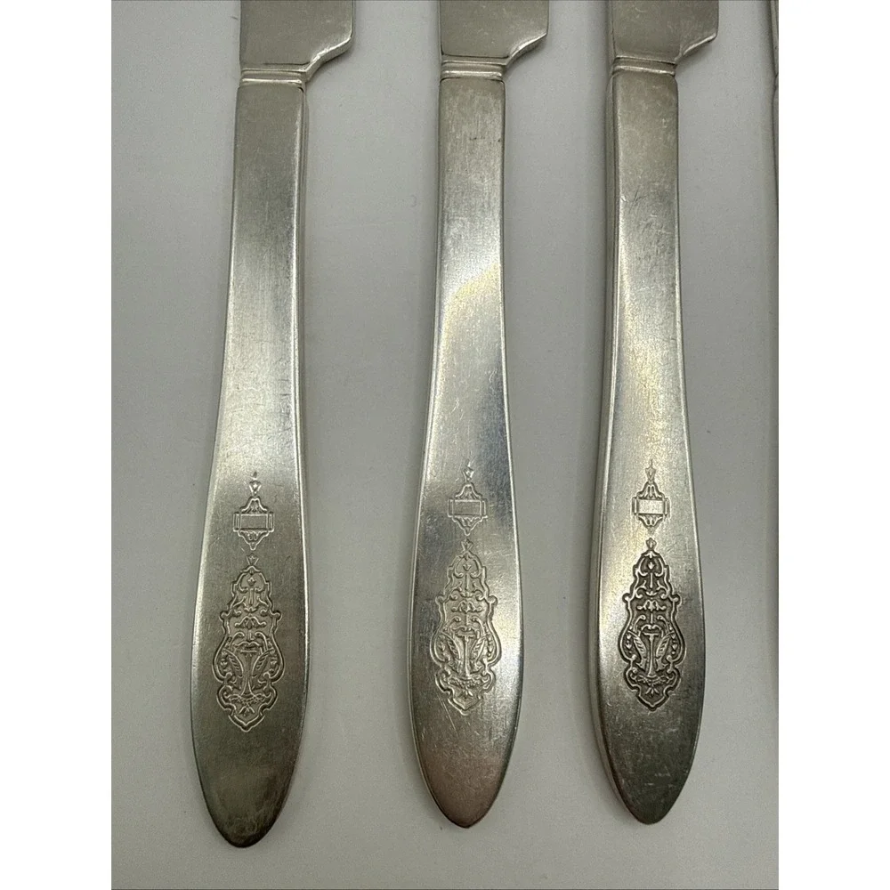Bird of Paradise Community Silverplate Butter Spreader Pointed 6 1/4
